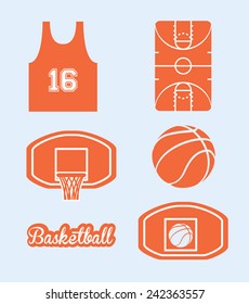 basketball poster design, vector illustration eps10 graphic 