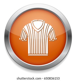 Basketball Referee Shirt Icon