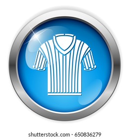 Basketball Referee Shirt Icon