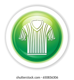 Basketball Referee Shirt Icon