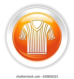 Basketball Referee Shirt Icon