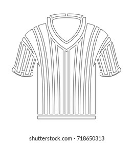 Basketball Referee Shirt Icon