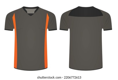 Basketball  Referee Shirt. Vector Illustration 