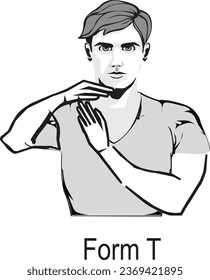 Basketball Referee Signal Vector Eps
