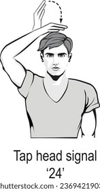 Basketball Referee Signal Vector Eps