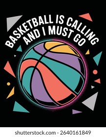 Basketball Retro 90s Graphic Design