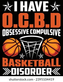Basketball Rtro Vntage Tpography Graphic Vector T-
shirt