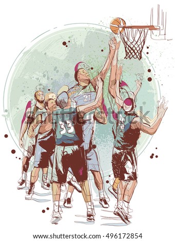 Basketball Scene