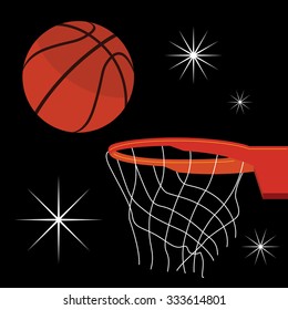 Basketball Shooting Vector