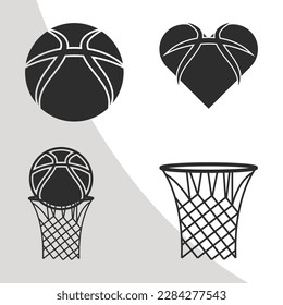 Silueta de baloncesto Eps, Monograma de Baloncesto, Eps de Baloncesto, Eps de Baloncesto Amor, Archivos de Cricut, Cortar Archivos para Artesanos, Eps 10