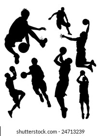 Basketball Silhouettes