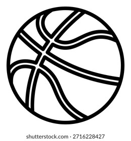 Basketball Einfache Vektorsymbol-Sammlung