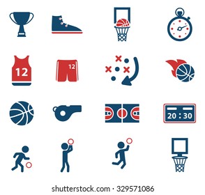 Basketball simply symbol for web icons