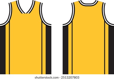 Vetor de design de basquete singlet para equipe de basquete.