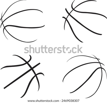 Basketball Skeleton, Basketball Outline Vector Files