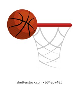 basketball sport ball isolated icon