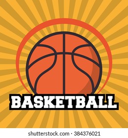 Basketball sport design 
