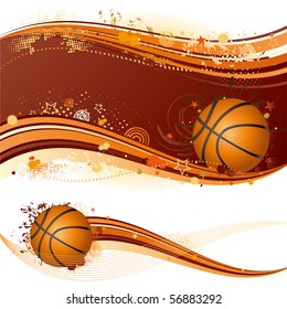 basketball sport design element