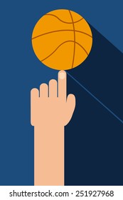 basketball sport design, vector illustration eps10 graphic 