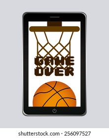 basketball sport design, vector illustration eps10 graphic 