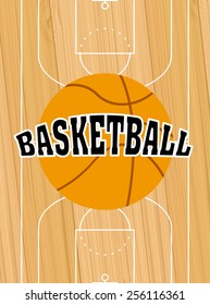 basketball sport design, vector illustration eps10 graphic 