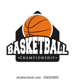 basketball sport design, vector illustration eps10 graphic 
