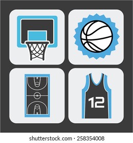 basketball sport design, vector illustration eps10 graphic 