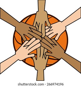 basketball sport design, vector illustration eps10 graphic 
