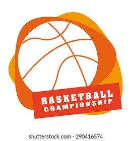 basketball sport design, vector illustration eps10 graphic 
