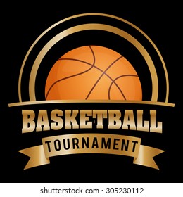 Basketball sport design, vector illustration eps 10.