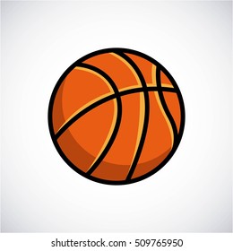 basketball sport emblem icon vector illustration design