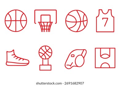 basquete esporte equipamento ícone sólido . Ícone de vetor do logotipo do basquete