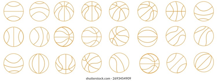 Equipamiento deportivo de baloncesto Icono sólido . Icono del Vector del logotipo del baloncesto