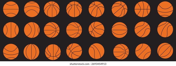 basketball sport equipment solid icon . Basketball logo vector icon