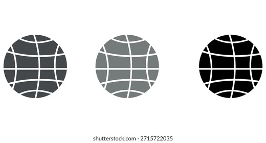 Basketballsportgeräte solide Ikone . Vektorsymbol des Basketball-Logos. 10 EPS