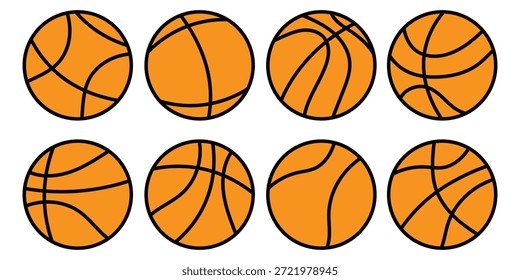 basketball sport equipment solid icon . Basketball logo vector icon. Basketball line art and filled icon vector. 