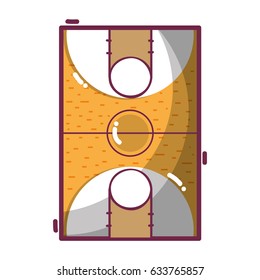 basketball sport field to play competition