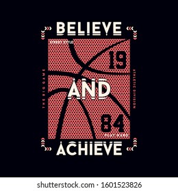 basketball sport graphic for young design t shirt print