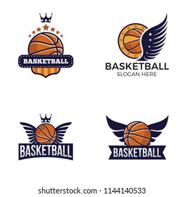 basketball sport logo