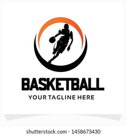 Basketball Sport Logo Design Template