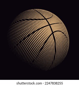 Basketball sport logo template image