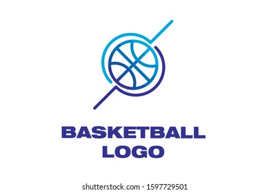 Basketball Sport Logo  In Vector