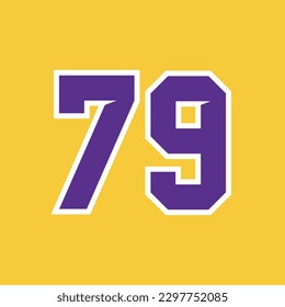 Plantilla de vectores de número deportivo de baloncesto