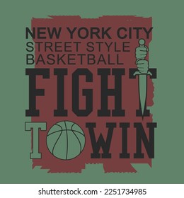 Basketball sport Typography . t shirt graphics