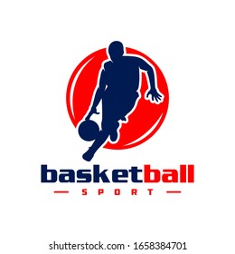 basketball sports movement logo design
