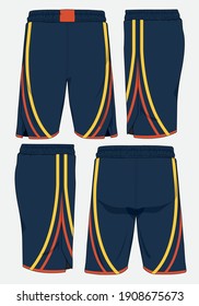 Basketball Sports Short Template Apparel