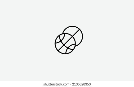 Basketball sports vector logo design