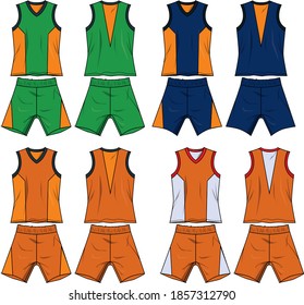 
Patrón de vectores deportivos de baloncesto