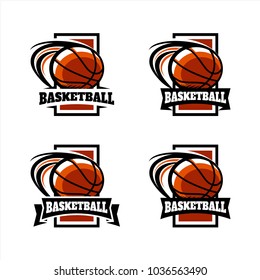 Basketball Square Logo