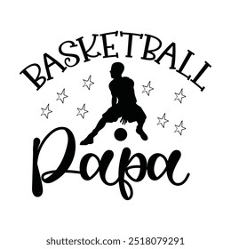 Baloncesto "Svg, Diseño, Cricut De Baloncesto, Mascota De Baloncesto Svg, Camisa De Equipo De Baloncesto, Plantilla, Cricut De Archivo De Corte, Silueta